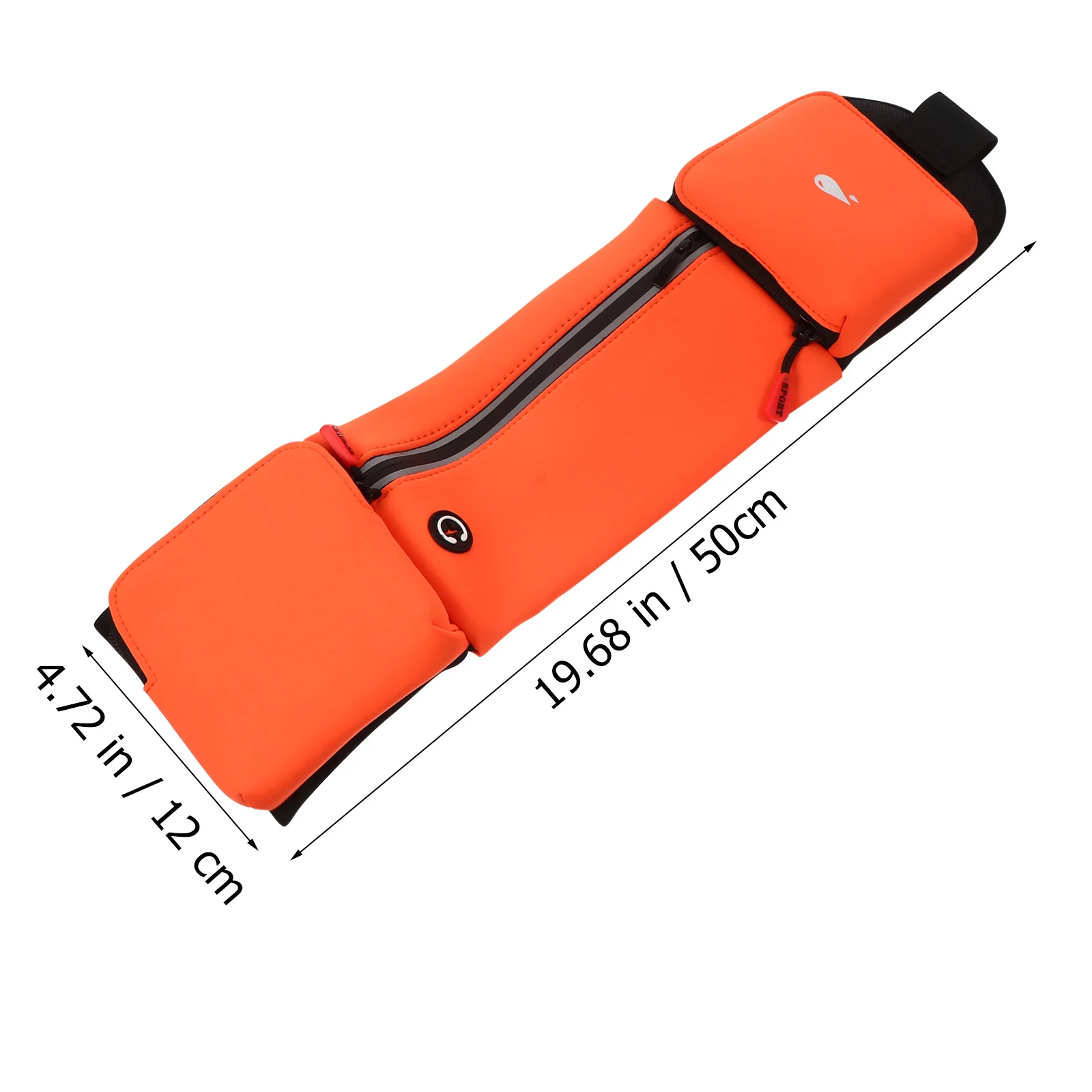 Big Capacity Waist Pack Water Resistant Design for Drop Protection Light Weight No Bloating Fit for Sports Walking Travel