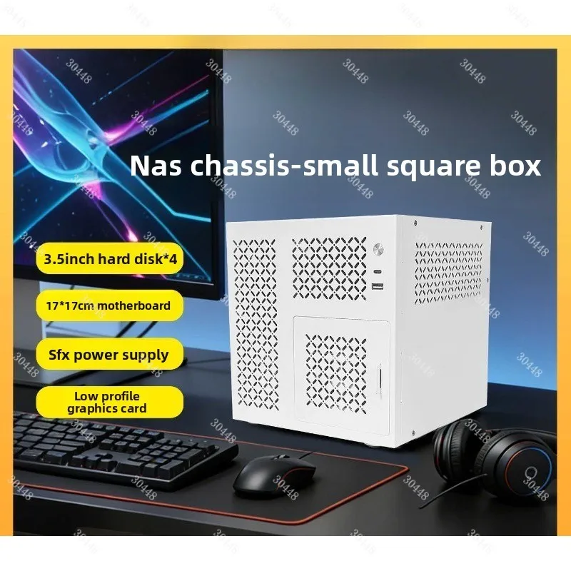 Nas Enclosure Cloud Hard Drive Enclosure 4-bay File Storage Host Server Multimedia Small Box