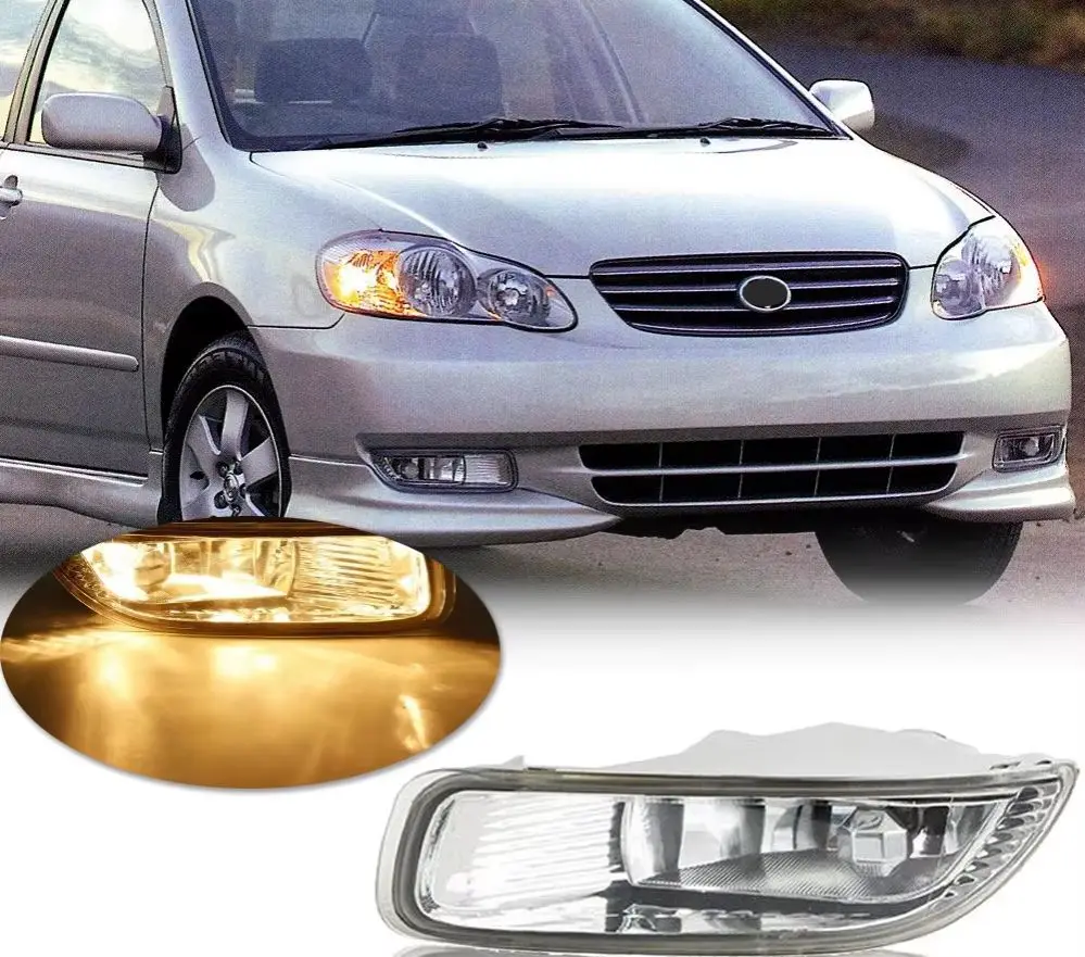 For Toyota Corolla Front Bumper Fog Light Assembly Left Right 2003-2007 Dual Side Driving Lamp for Enhanced Visibility