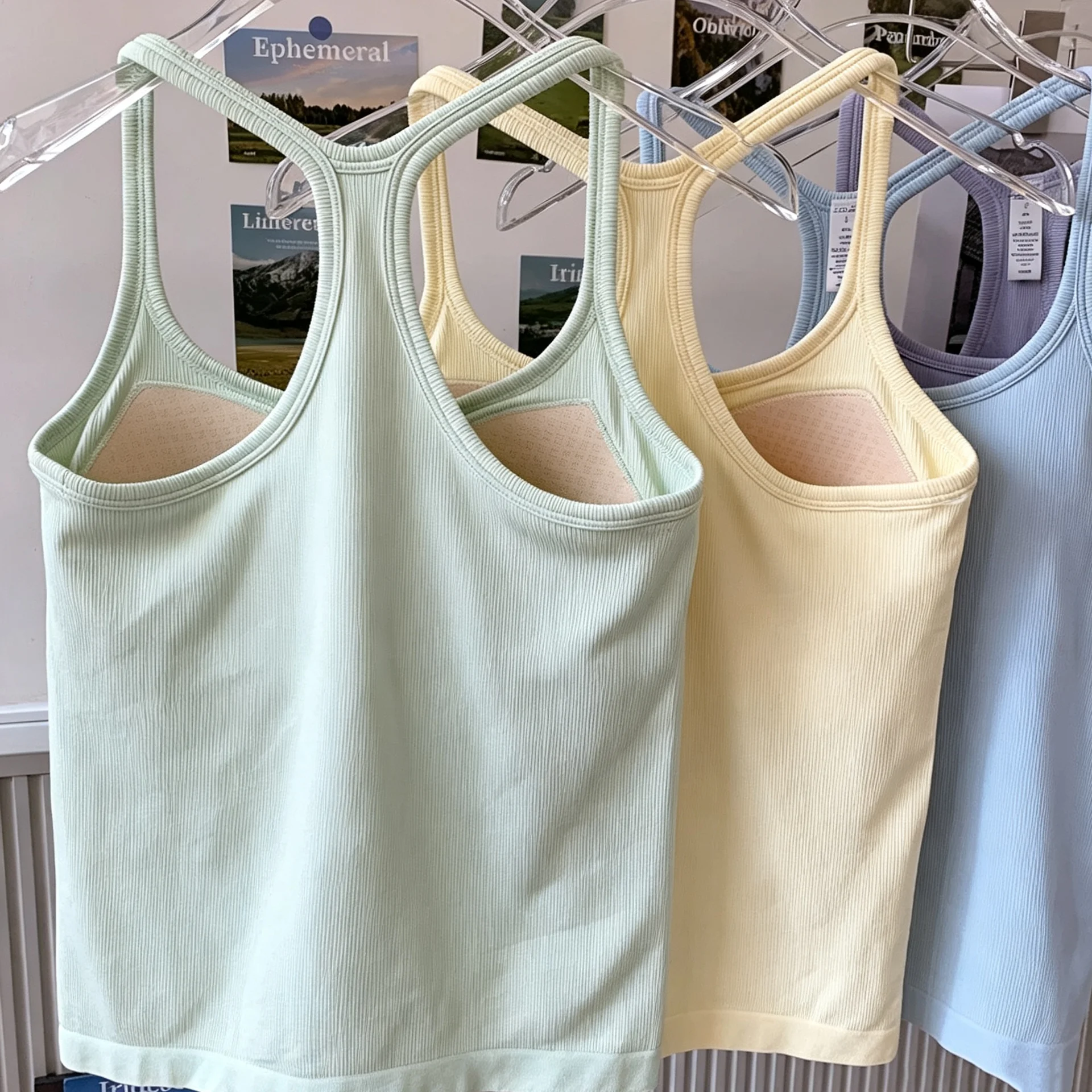 Women's Yoga Wear Sports Bra Shockproof Push-Up Fitness Clothing with Padded Chest Running Outerwear Pilates Tank Top image 2