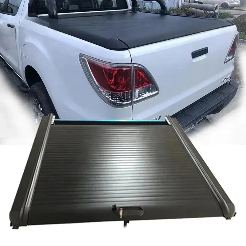 

Factory Hot Selling ST Accessories Aluminium Alloy Manual Truck Bed Pickup Back Cover Bt-50 GT 201