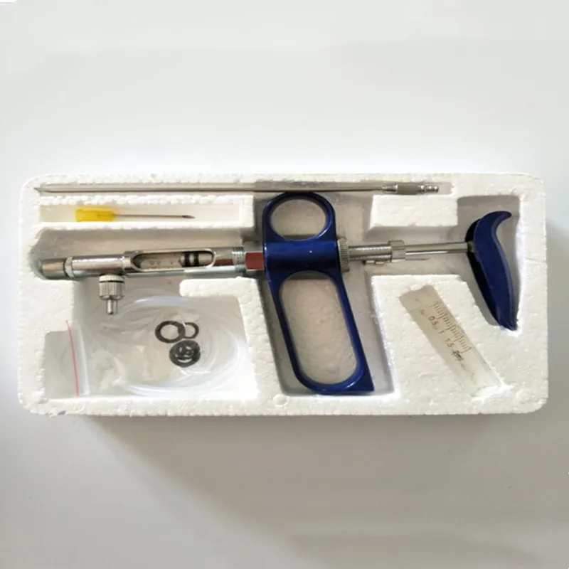2ml Chicken Continuous Syringe Automatic Dosing Loach Tool Goose Injection Duck Poultry Farm Automatic Vaccine NEW Syriges