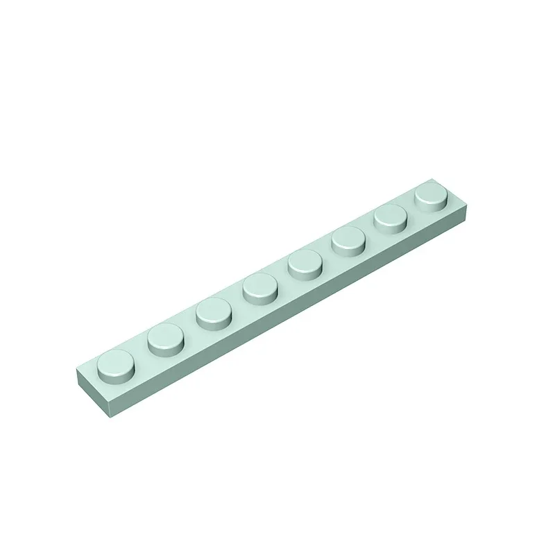 Gobricks GDS-506 Platte 1 x 8, kompatibel mit Lego 3460 Teilen, DIY-Baustein für Kinder, Partikelplatte zum Selbermachen