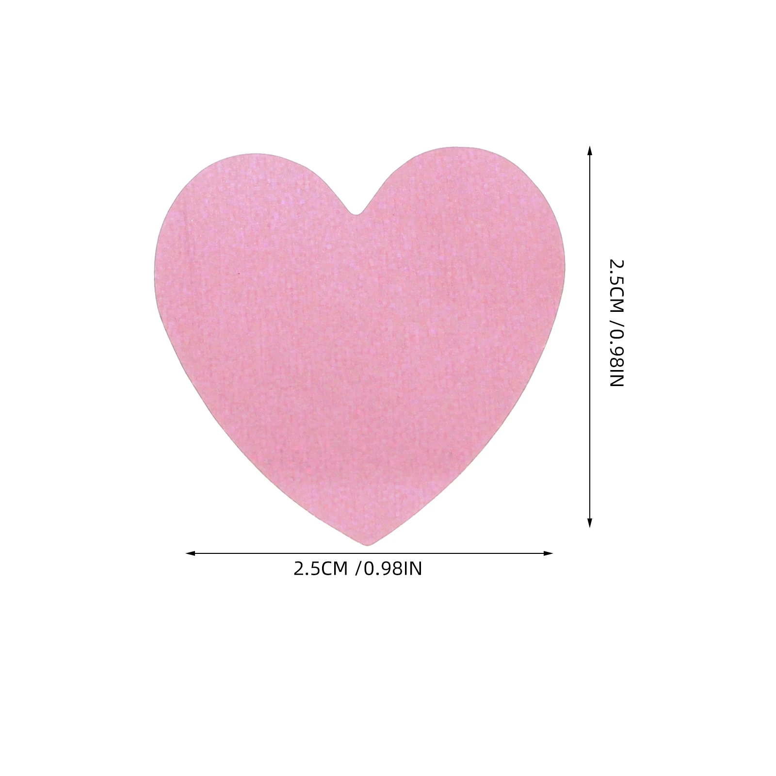 

500pcs Heart Body Decor Tanning Stickers Waterproof Safe Kids Adults Valentine Tanning Labels Stickers