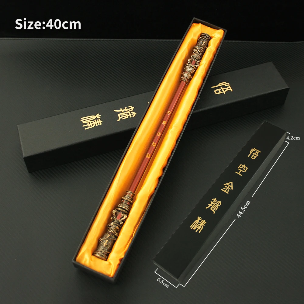 Gift Box Black Myth: WuKong Weapon Collector's Edition Monkey King Bar Game Metal Swords Katana Weapon Model Crafts Props Toys