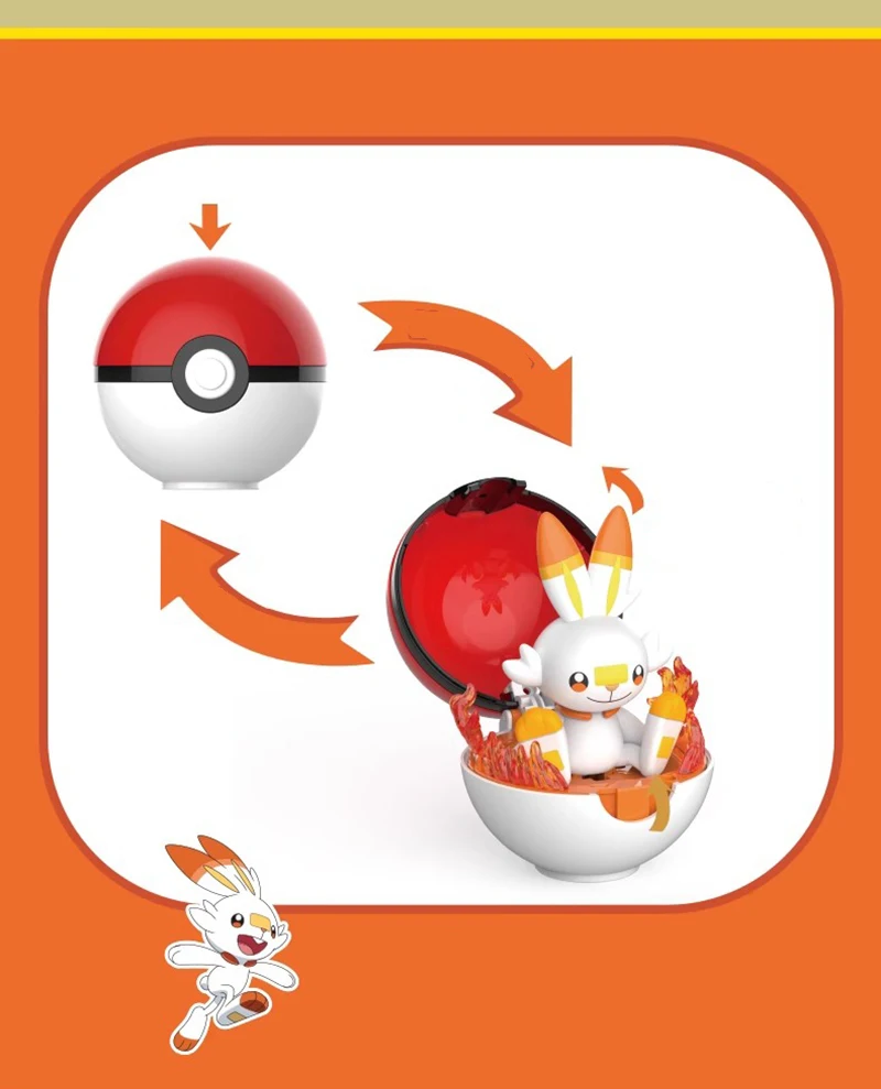 Pokemon Figur Bulbasaur Eevee Charmander Squirtle Pikachu Piplup Cubone Mimikyu Jigglypuff Pokeball Spielzeug Ornament Puppe – Detail 13