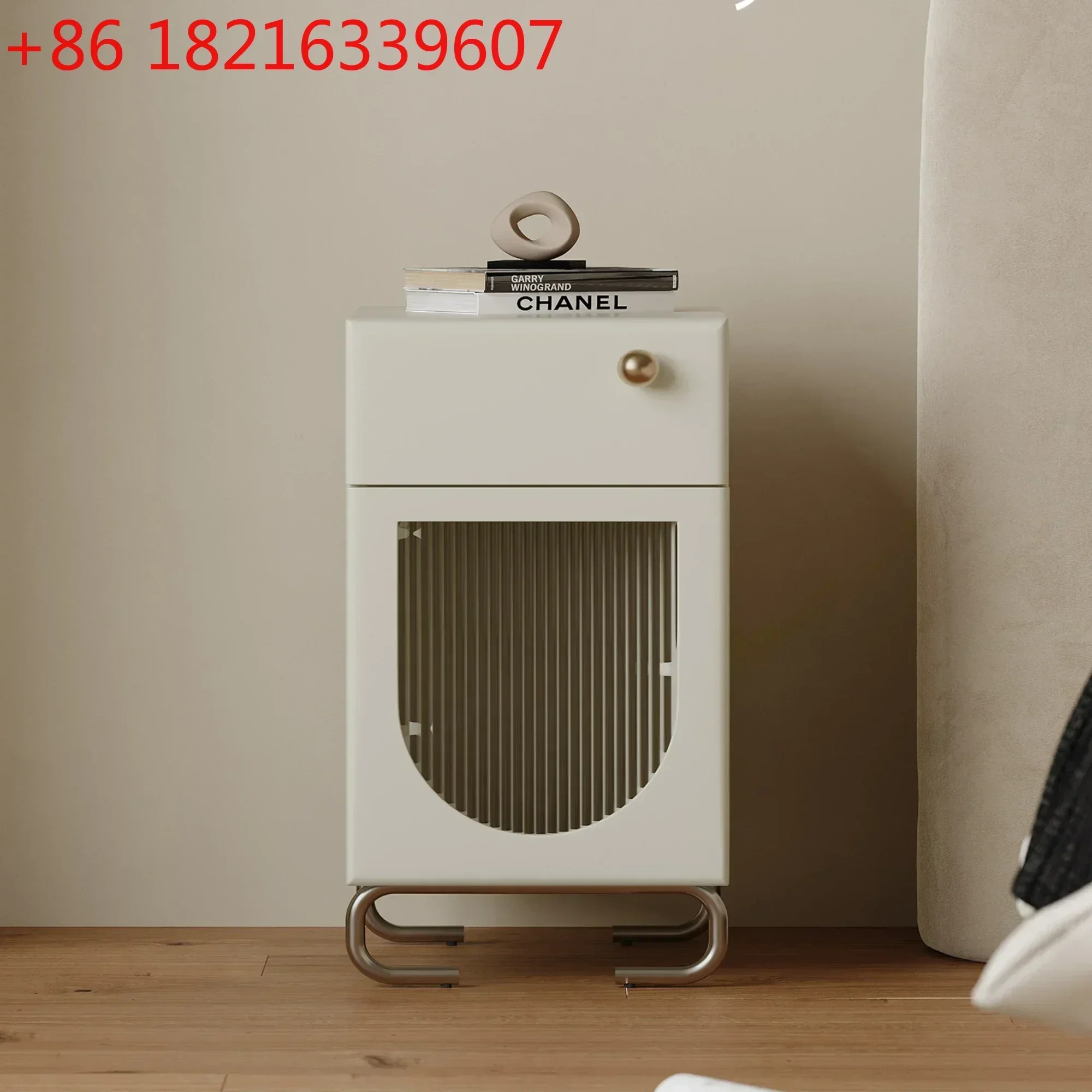 TAO Household Bedroom Small Ultra Narrow Bedside Sandwich Cabinet Simple Modern