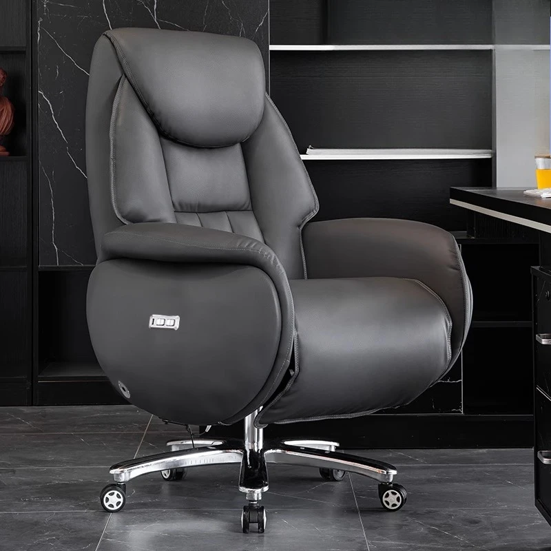 Comfortable Nordic Office Chair Ergonomic Comfy Designer Wheels Modern Office Chair Luxury Durable Metal Muebles Home Furniture