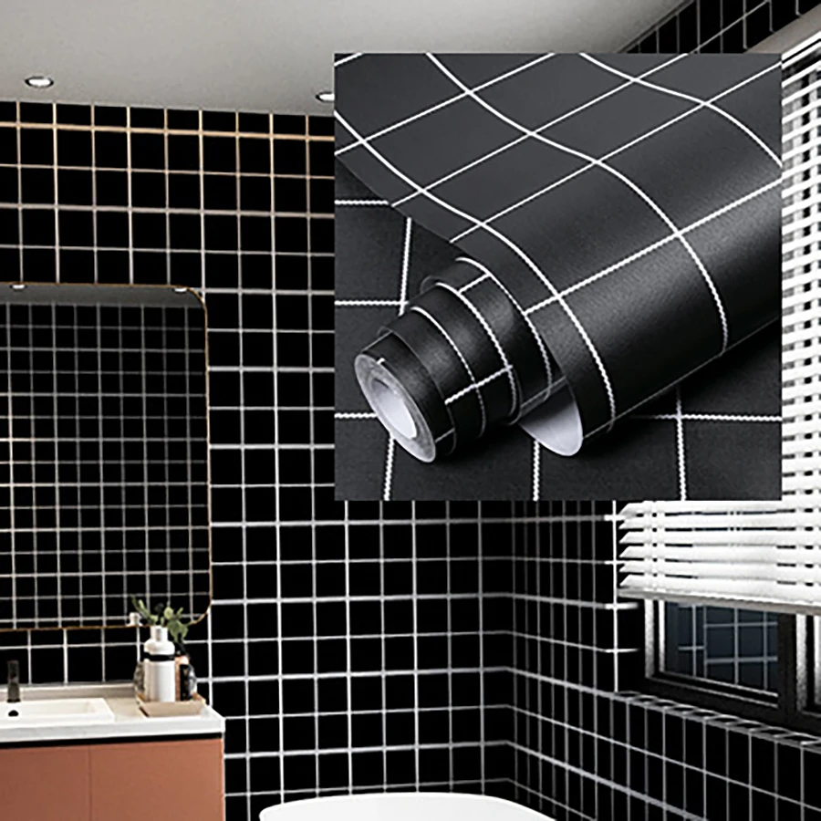 

Самоклеящиеся обои для стен, виниловая пленка в рулонах, водонепроницаемая декоративная пленка для столешниц