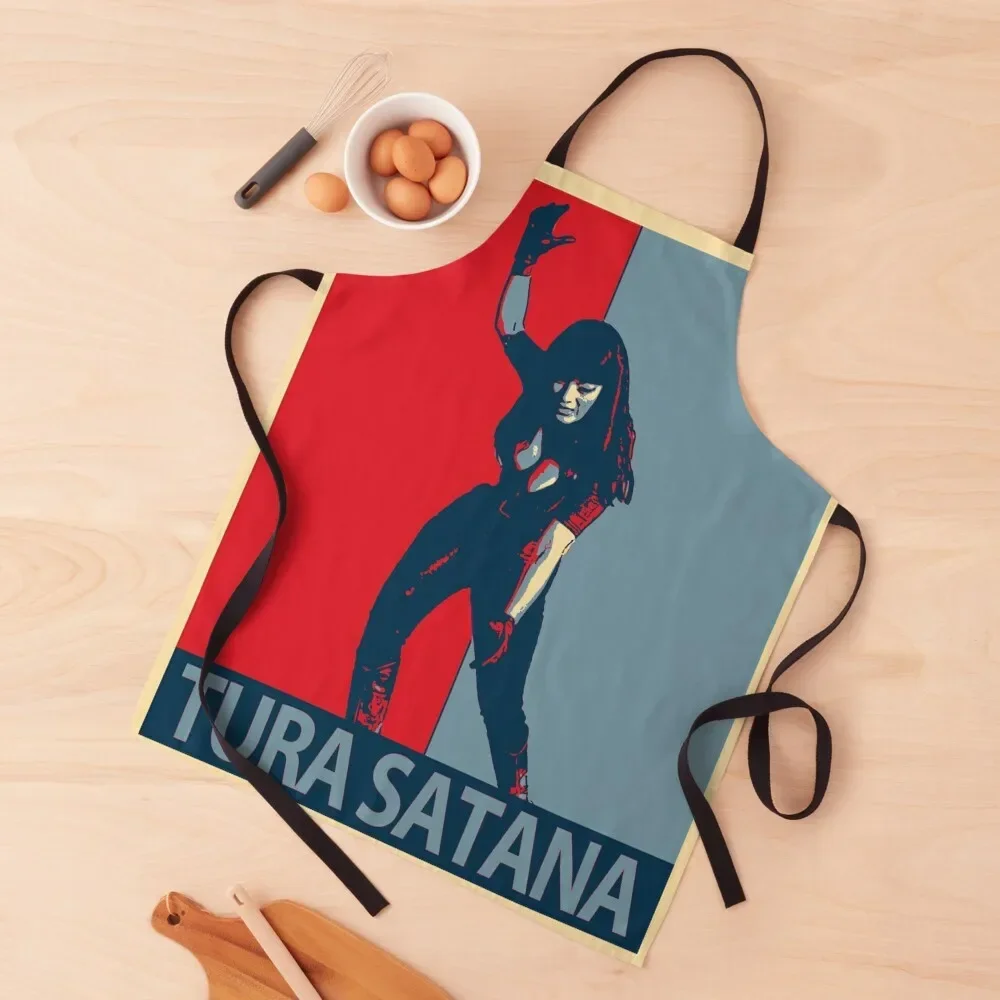 Tura Satana Apron Hairdressing Ladies Women's Dresses Sexy Apron