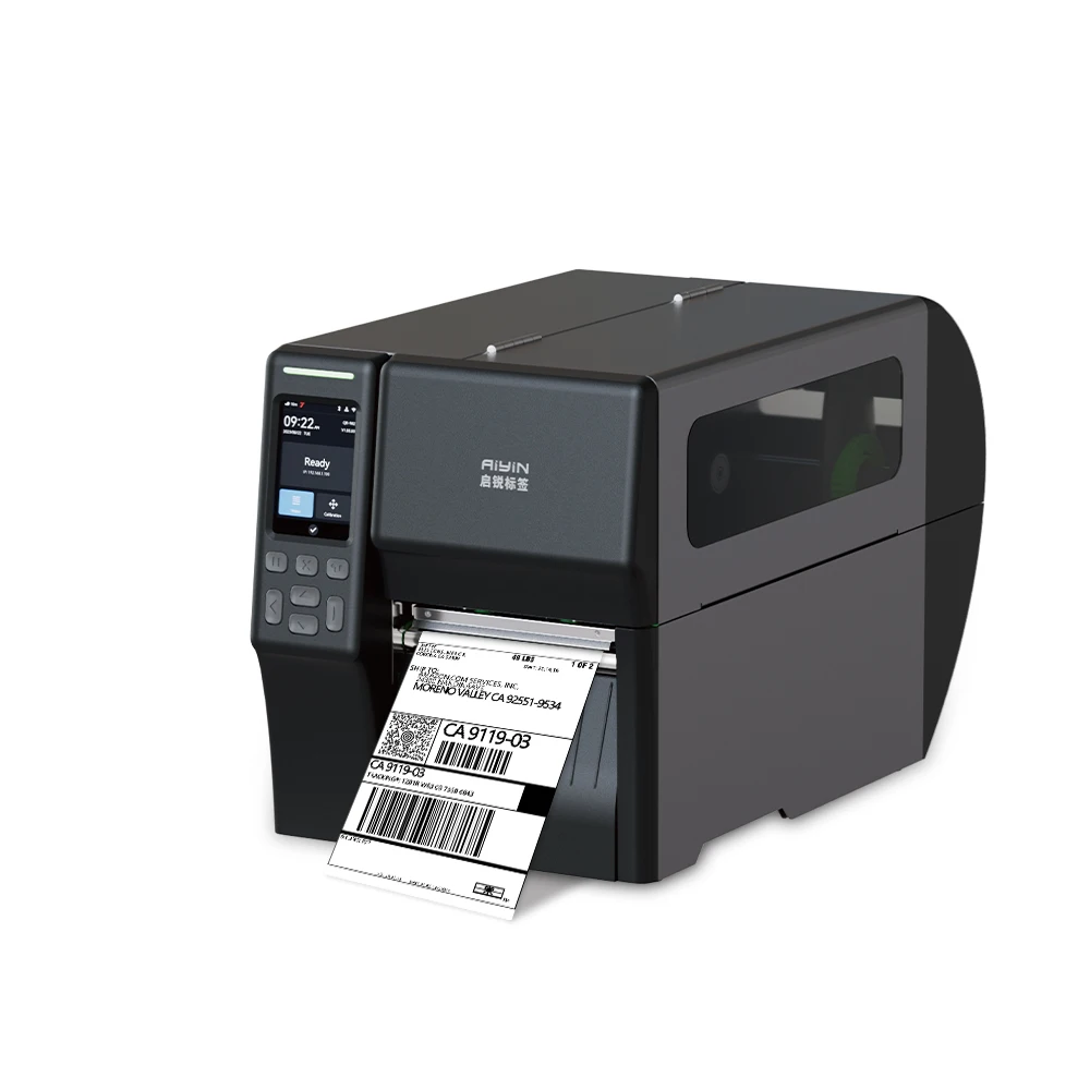 

New Product Industrial Thermal Transfer Ribbons Printer Shipping Barcode Label Printers 4 Inches Washing Clothes Tag Printers