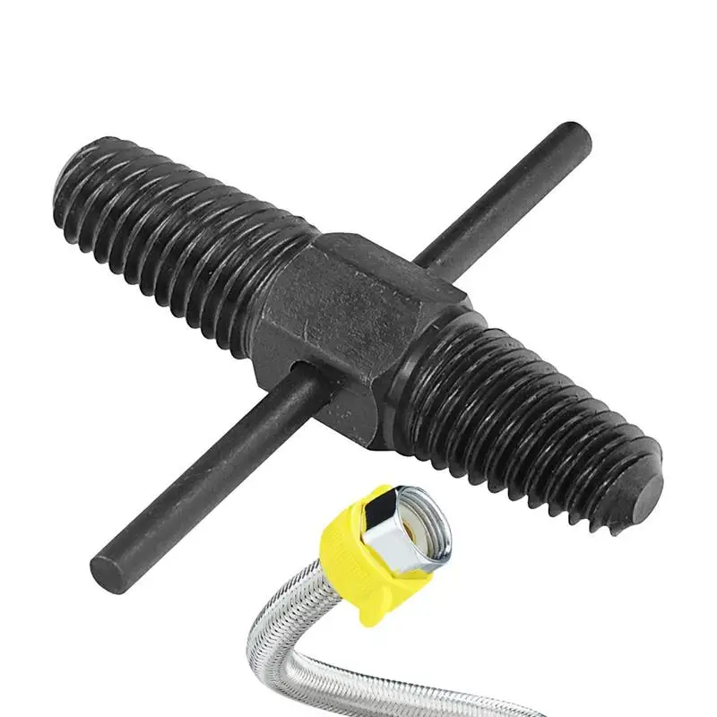 Kit d'extracteur de boulons cassés, acier au carbone, robinet à double tête, vis à assujet, ensemble flacon de boulons de robinet réutilisable, tuyau cassé