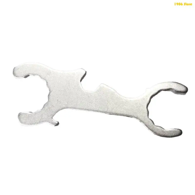 U1JB Manual Versatility Wrench Repair Tools Spanner Zinc Alloy Shank Dual Heads Tool