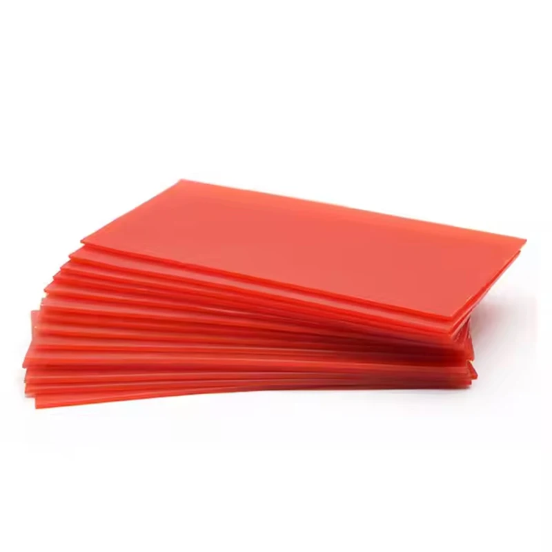 Dental Base Plate Wax Dentistry Lab Modeling Red Wax Sheets Dentist Auxiliary Materials Soft & Hard 1.3mm 1.5mm 2.0mm Thickness