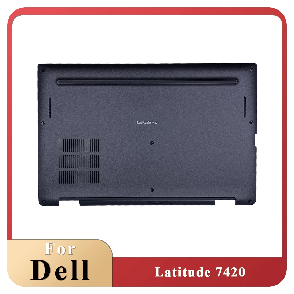 

New Original For Dell Latitude 7420 Replacement Bottom Cover Lower Case Black 0K15VD 0H4XRY