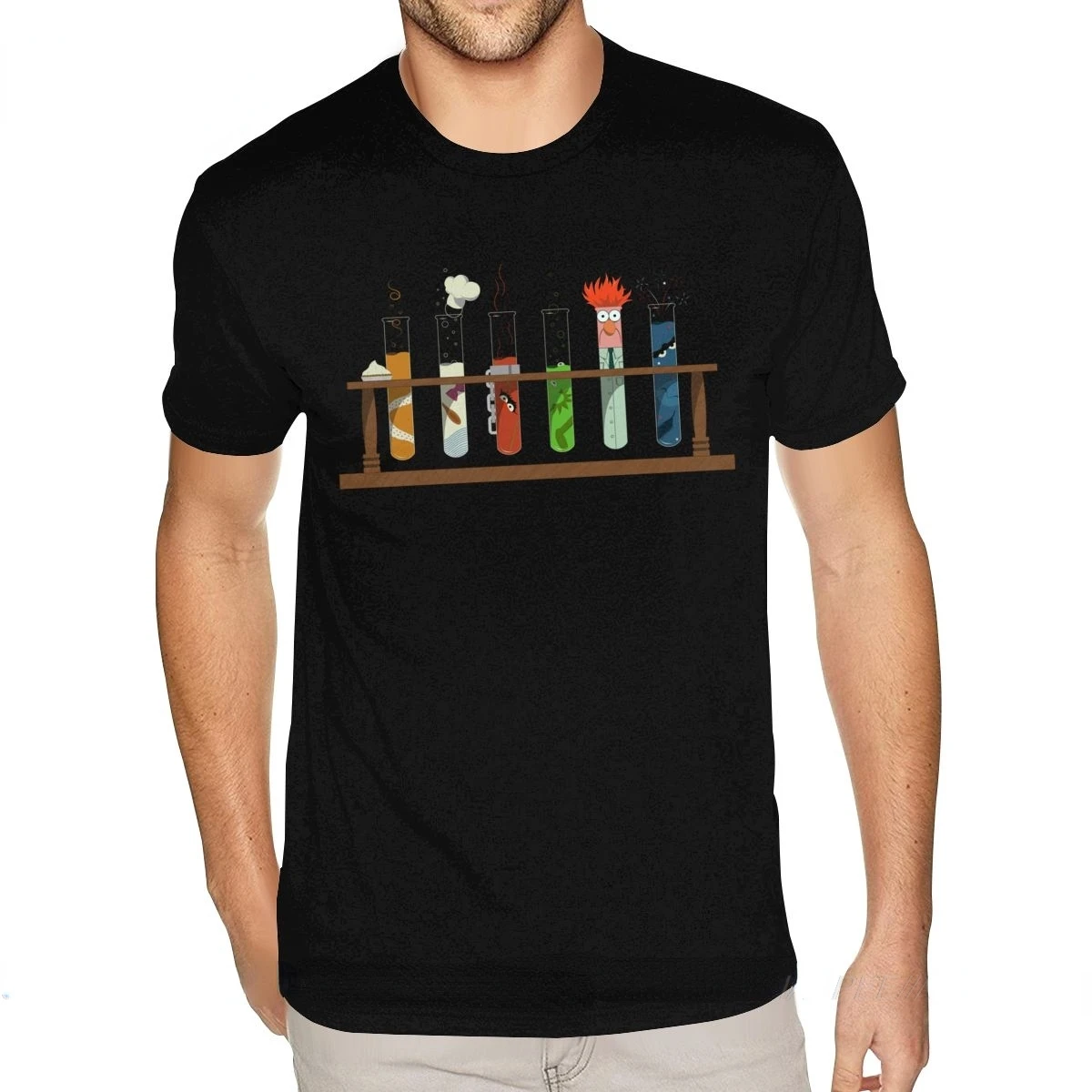Camiseta divertida de verano increíble con experimento de química, camisetas con estampado de tubo de ensayo de ciencia, camisetas holgadas y cómodas