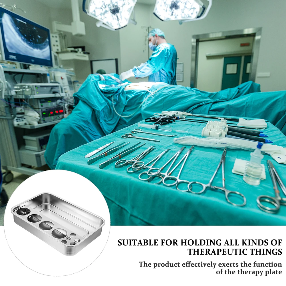 

Equipment Pallet for Dressing Tray Tools Clinic Storage Plate 201 Stainless Steel Thick