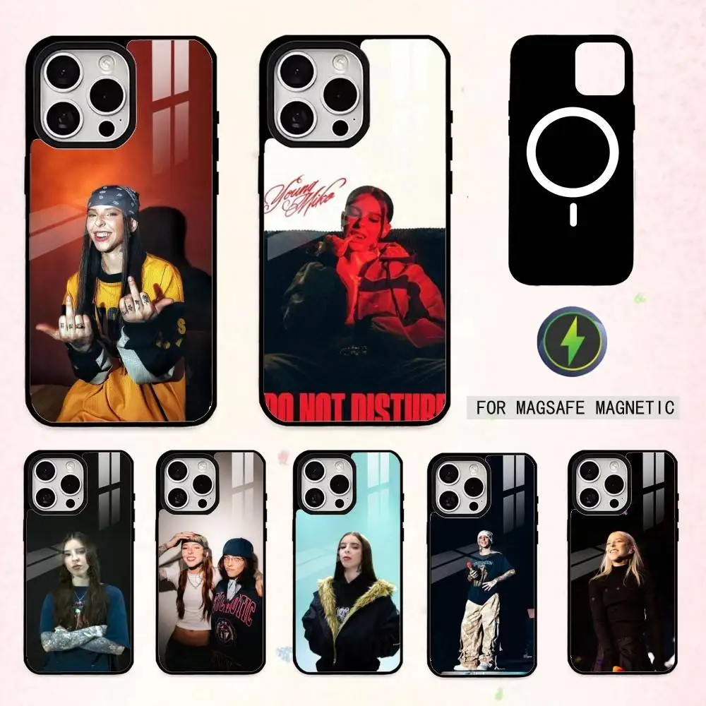 

Singer Young Miko Do not disturb Phone Case For iPhone17,16,15,14,13,12,11 Plus,Pro Max Magnetic For Magsafe Wireless Charging