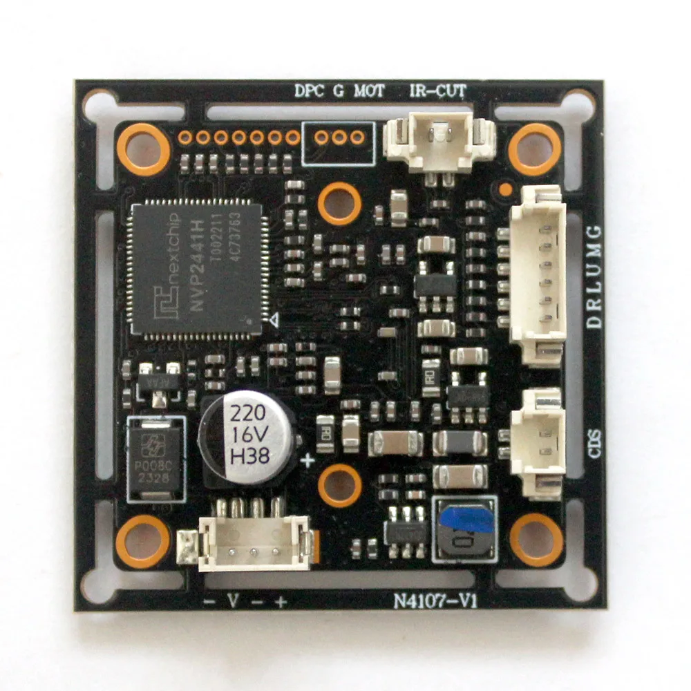 Imagem -06 - Módulo de Câmera Cctv Starlight Segurança Pcb Board Lente Utc Cabo Osd Ahd Tvi Cvi Cvbs Nvp2441 Mais Imx307 4in hd 2mp 0.0001lux