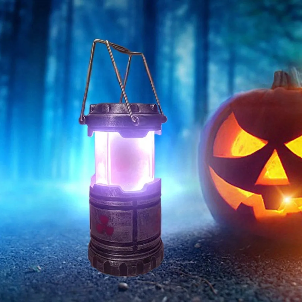 Halloween Nuclear Reactor Night Light 3D LED Novelty Lamp for Couples Glowing Bedroom Decor Quirky Gift Prop Science Theme Decor