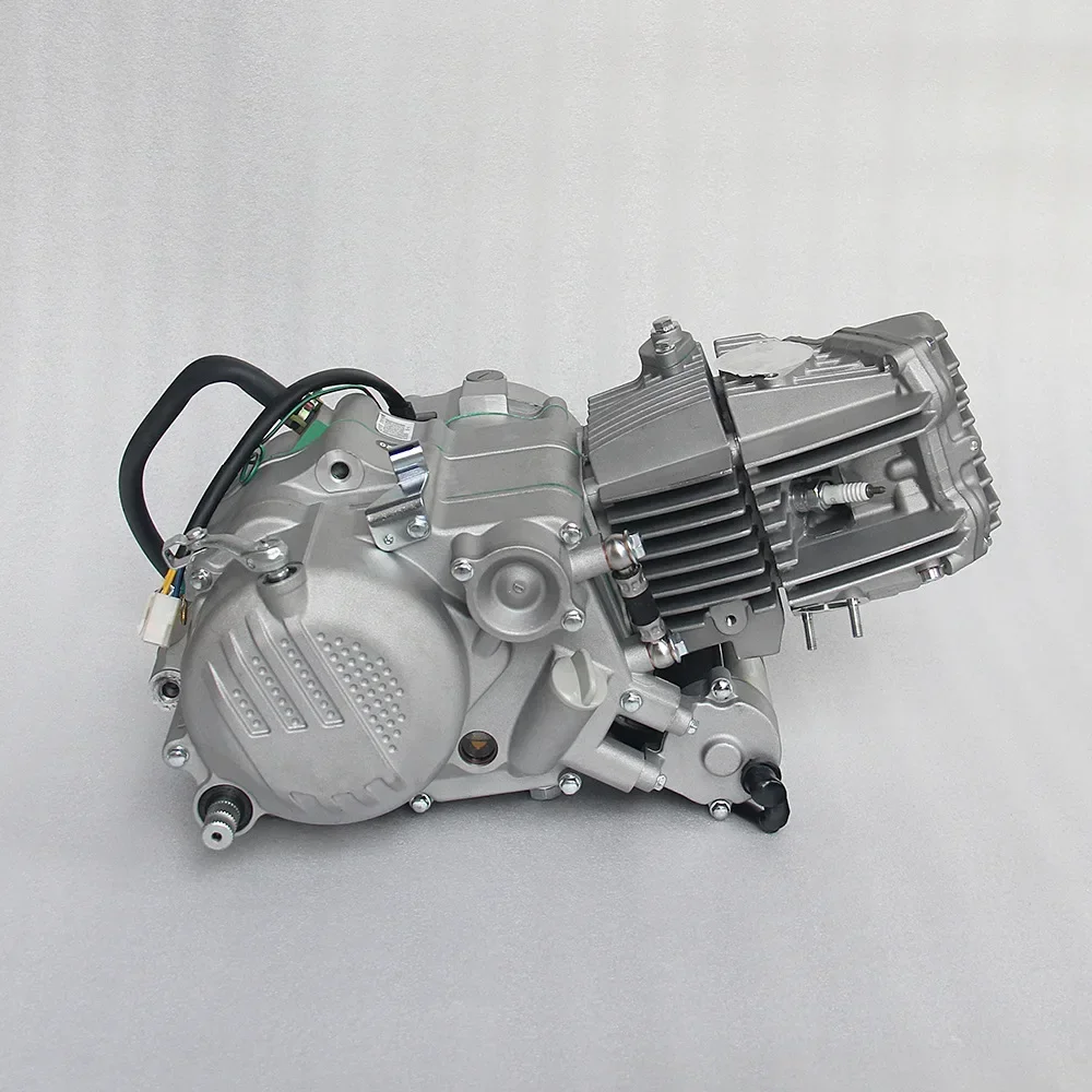 New 1 Cylinder 190cc 200cc 4 Stroke CDI Ignition Electric Start Kick Start 190cc 200cc Motorcycle Engine Kit Assembly