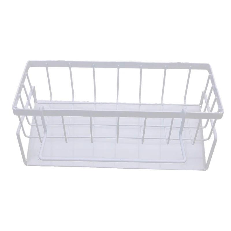 Gootsteen Drainage Rack Multi-Functionele Plank Drainage Mand Spons Doek Afwasmiddel Organizer