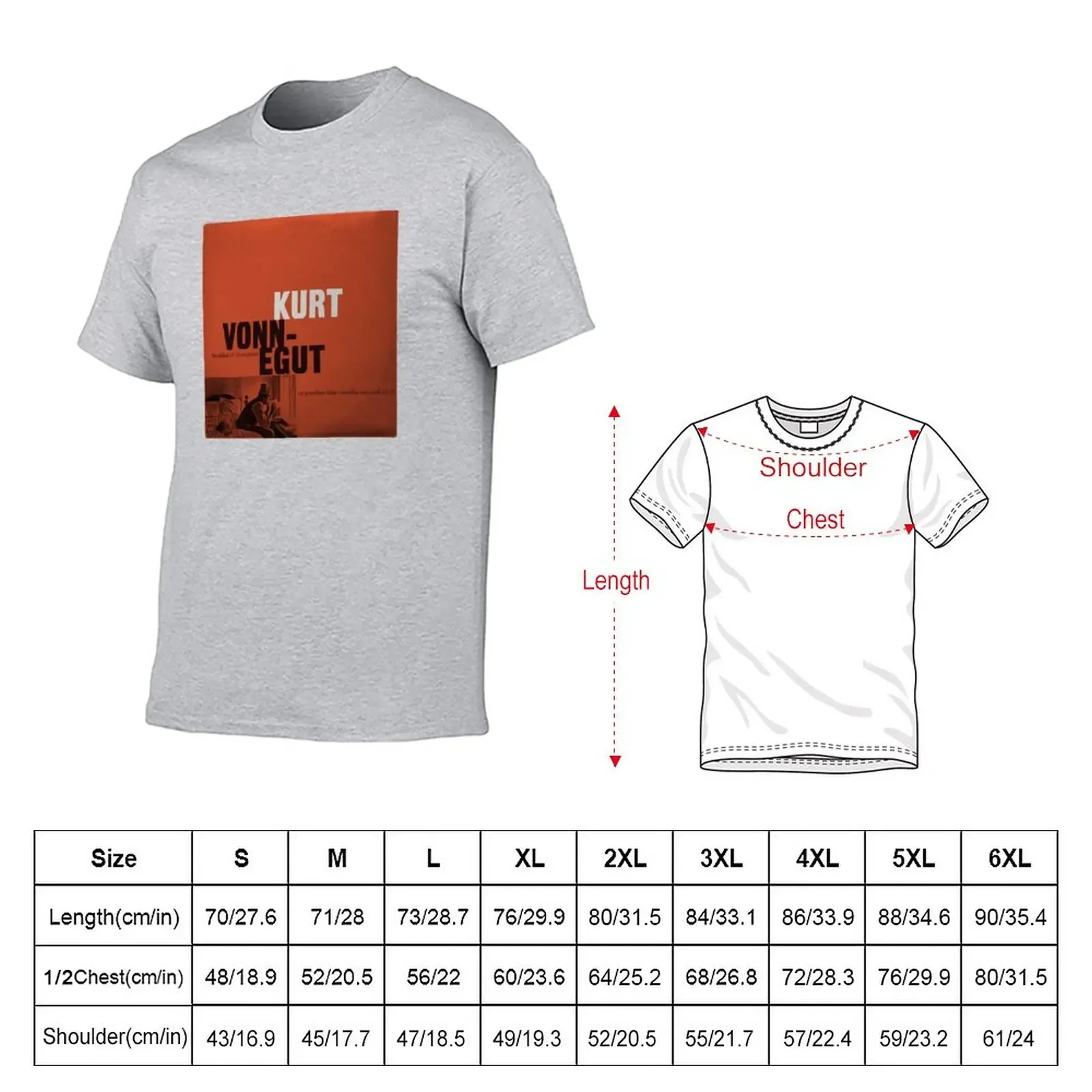 Note Book Records - Breakfast of Champions, Vonnegut T-Shirt summer clothes vintage clothes plus size tops Men's t-shirt