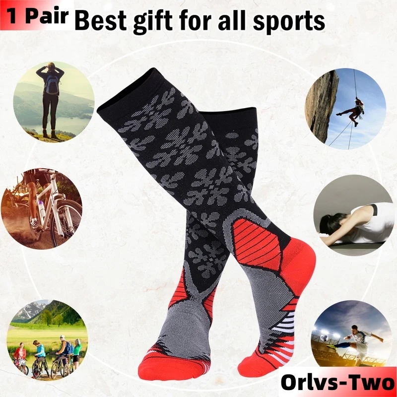 

Men Compression Socks Varicose Veins Fit Running Football Soccer Stockings 20-30 Mmhg Atheletic Men Women Sports Socks YS015