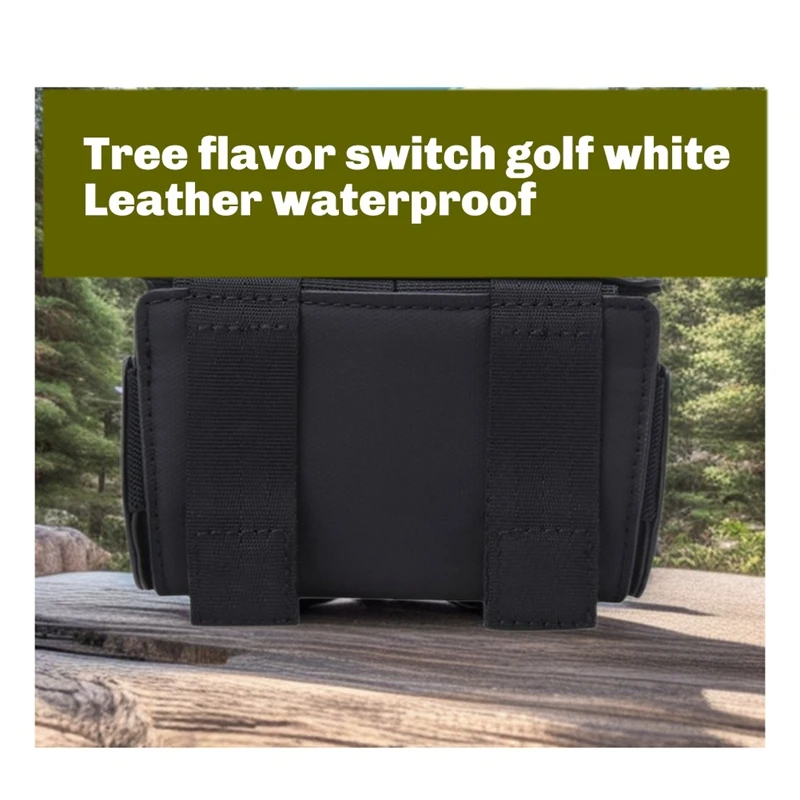 Golf Handbag Rangefinder Waist Pack Strong Magnetic Switch Golf Bag Waterproof 13x8.5x5 cm-ABLA
