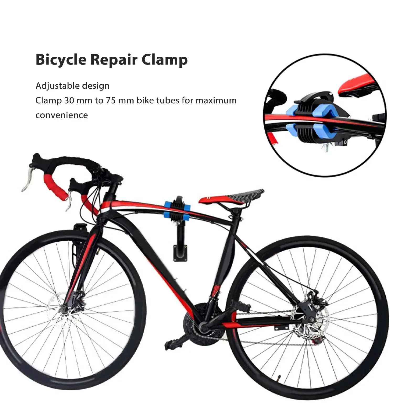 Bike Work Stand Strong Load Capacity Desktop Maintenance Rack Adjustable Height Bicycle Parking Rack Accessories