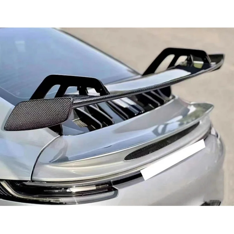 

Задний спойлер из углеродного волокна из углеродного волокна, смоляная грунтовка, комплект кузова для Porsche 911 922, модернизированный в стиле GT3