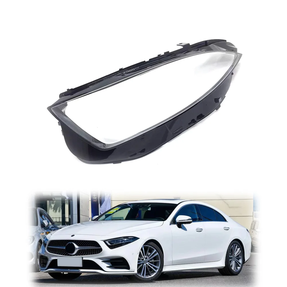 

Для Mercedes-Benz CLS C257 257, крышка фары, прозрачный корпус линзы фары 2018 2019 2020 2021