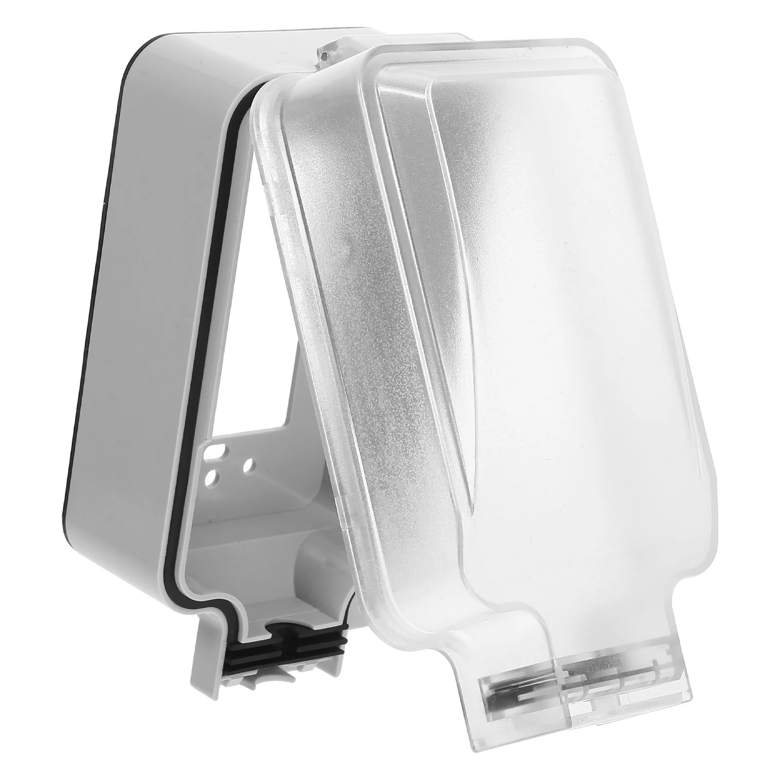 

Weatherproof Socket Box Outdoor Waterproof Outlet Cover for Garden Construction Site Poolside Use Anti Aging Uv Resistant