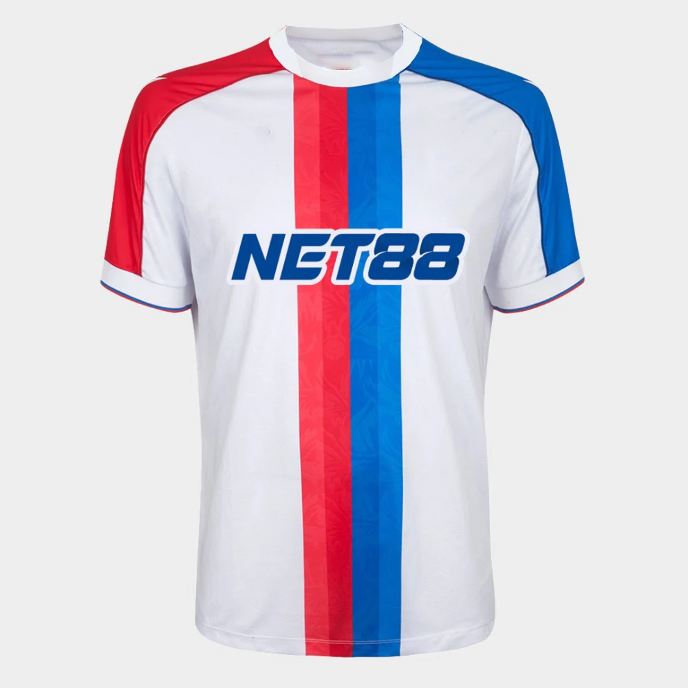 

25-26 Crystal Palace Home And Away Football Jerseys T-Shirt 3d Printed Short Sleeved Sports T-Shirt Same For Adults And Children