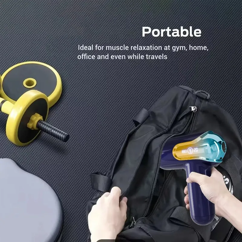 المنتج الأكثر مبيعًا 2025-مسدس تدليك العضلات اللاسلكي بالجملة #5