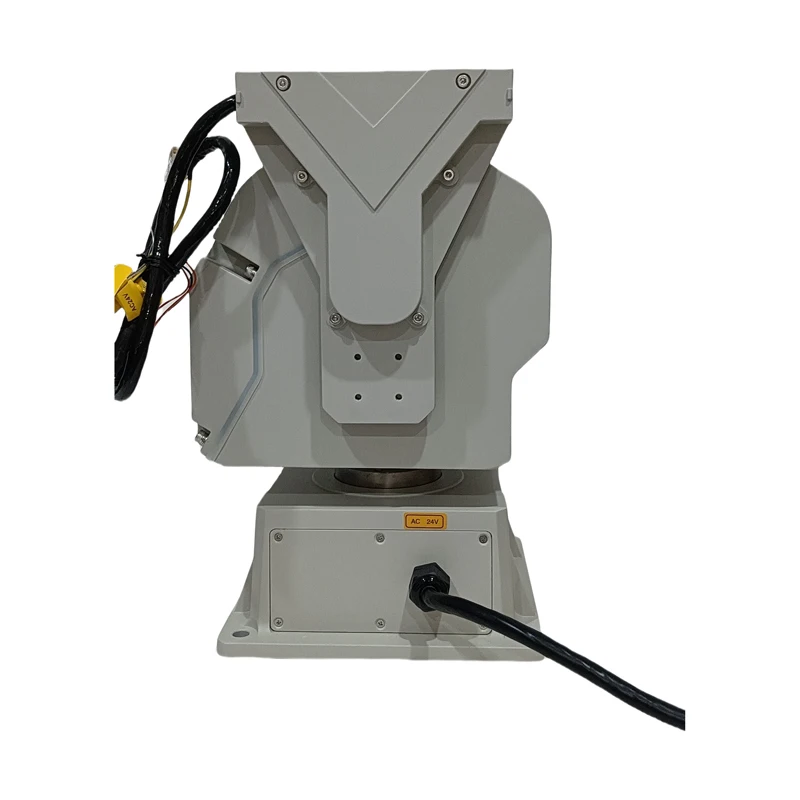 30~35Kg load Pan&Tilt Motorised Heads,worm gear transmission structure-self-locking when power off,supports Pelco_D protocol