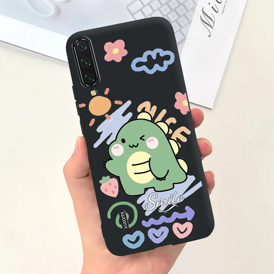 Dla Xiaomi Mi 9 Lite Etui Cute Astronaut Cartoon Shockproof Cover Silicone Funda Dla Xiaomi Mi 9 SE Mi9 Bumper Mi9Lite Protector — zdjęcie produktu 6