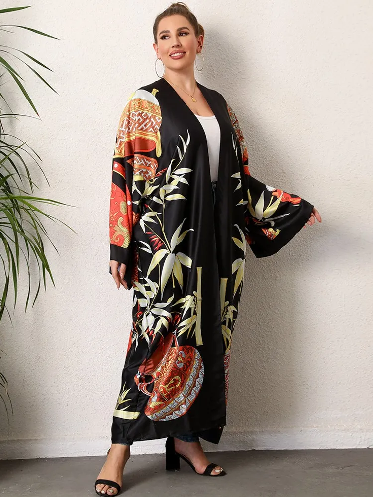 Japanese Kimono Traditional Woman 2023 Long Kimono Cardigan Cosplay Blouse Shirt Yukata Female Japanese Dress Haori Geisha