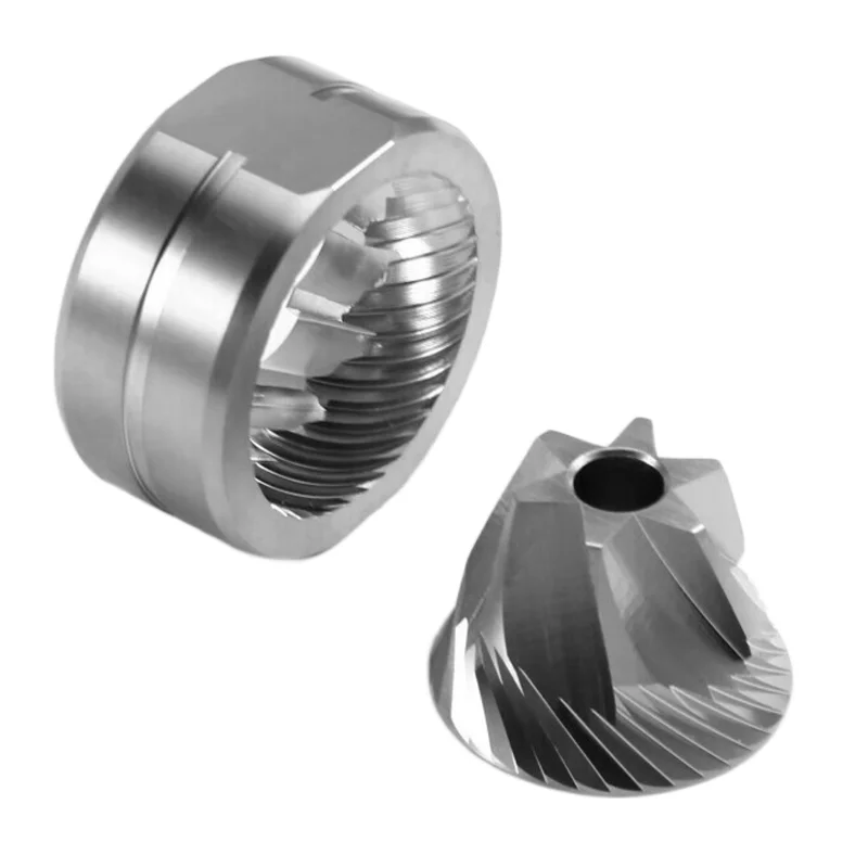 Rebarbas cônicas AA80-38Mm - Acessório ideal de moagem de café expresso para moedores de café manuais