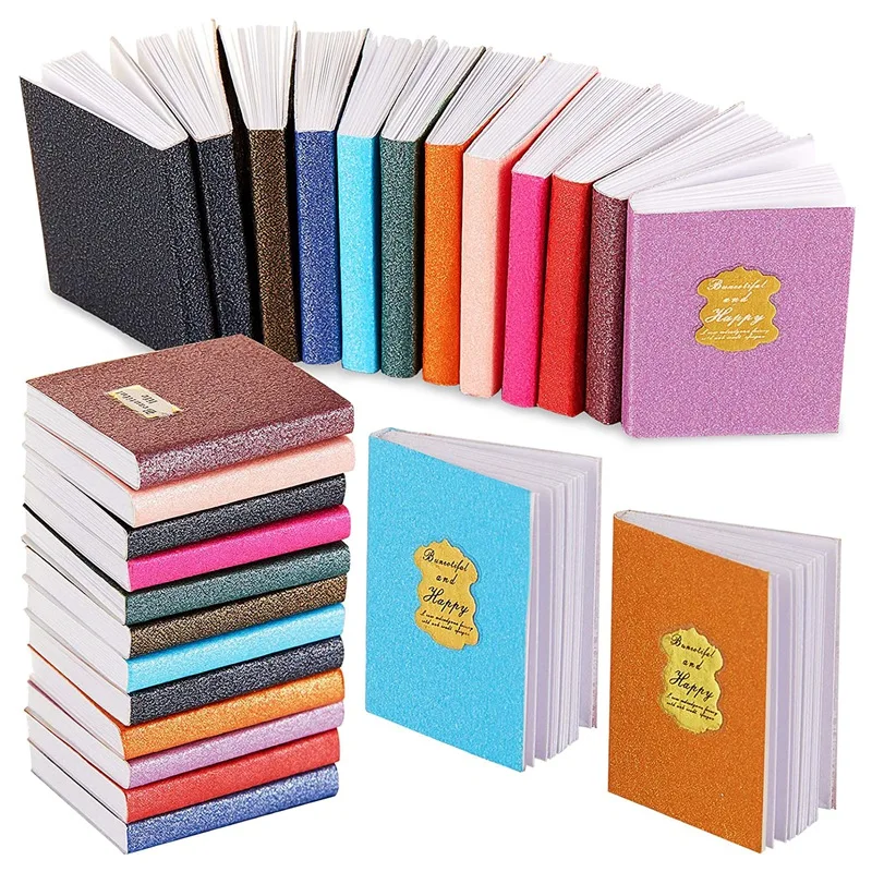 24 pçs 1:12 escala miniaturas casa de bonecas livros sortidos mini livros casa de bonecas mini livros acessórios de decoração