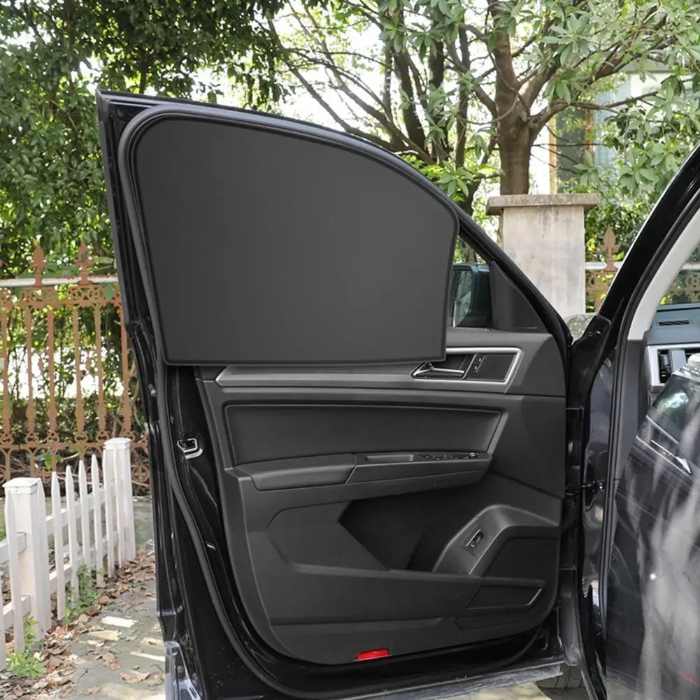 

Car Sunshade Curtains Summer Protection Magnetic Car Sun Shade Foldable Side Window Cover Sun Visor Front Rear Auto Accessories