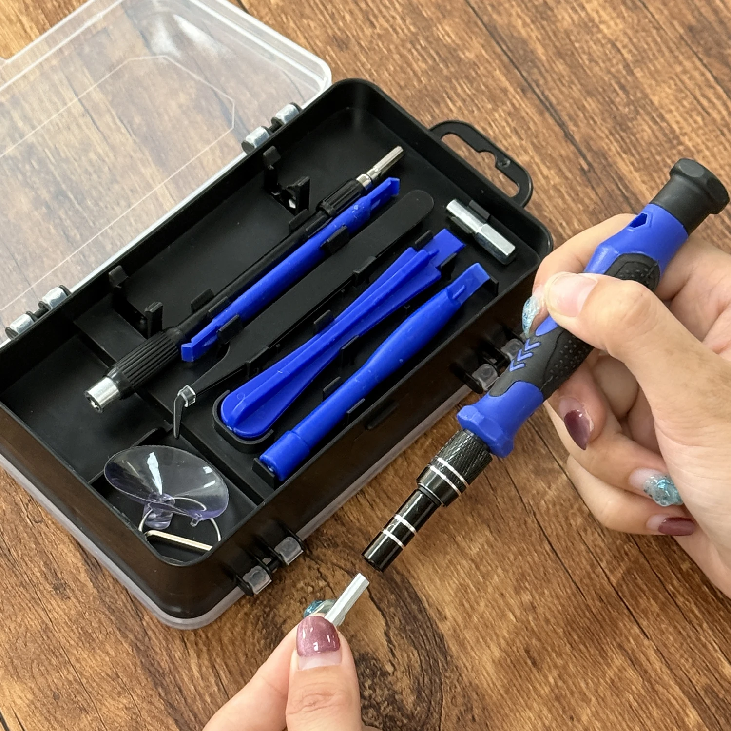 115 in 1 Mini Professional Magnetic Repair Tool Kit Multifunctional Precision Screwdriver Set for Phone Laptop Tablet PC Watch image 2