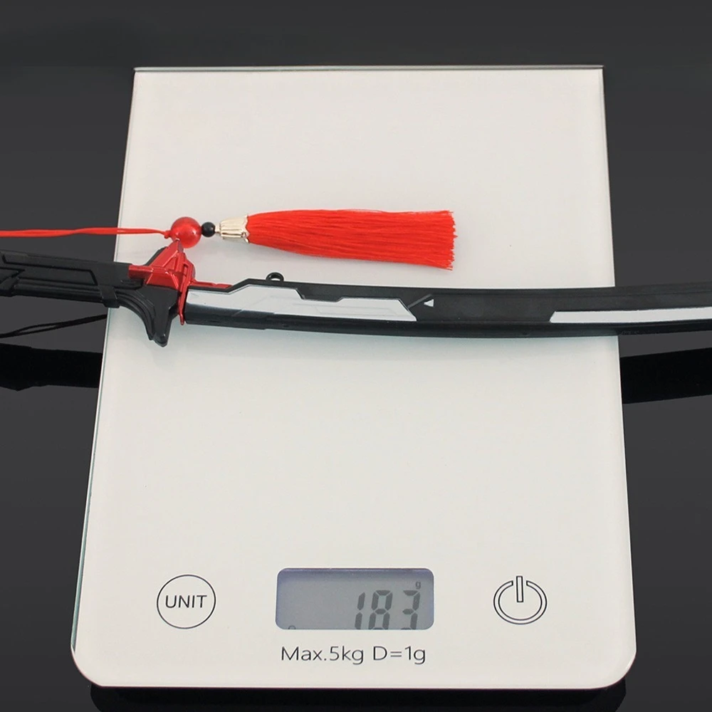 30 cm Valorant Game Perifere EX.O Rand Katana Samurai Zwaard Melee Wapen Modale Cosplay Prop Alle Metalen Model Kratten Jongens geschenken