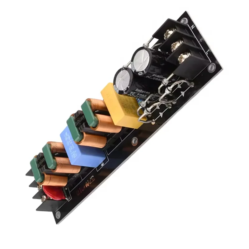 B04B-Modulo filtro EMI 15A ad alta frequenza per audio per amplificatori per altoparlanti Preamplificatore Filtri di potenza per la riduzione del rumore