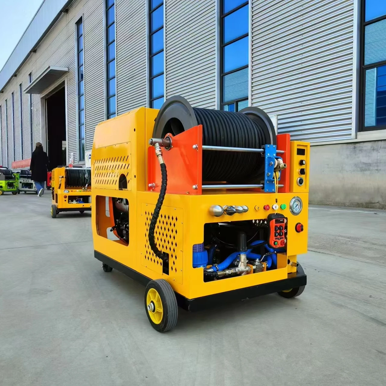 drain pipe cleaning machine household sewer cleaning machine sewer jet machine