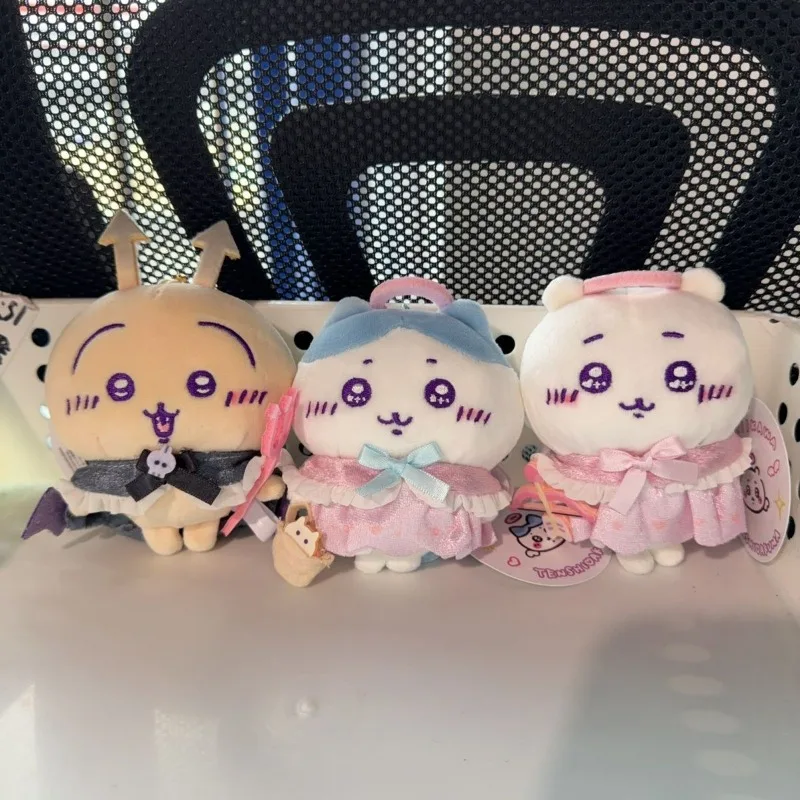 

Плюшевая игрушка-брелок Chiikawa Hachiware Usach из японской серии «Ангел-Демон», новый стиль, креативный, милый, кавайный, нишевый, красивый