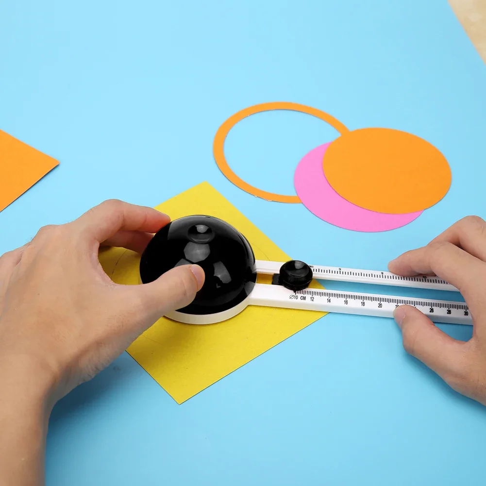 سكين قطع دائري مع بوصلة ، قاطع دائري ، آلة قطع الورق ، سكرابوكينغ ، بطاقات ، ملحقات أدوات تصنعها بنفسك