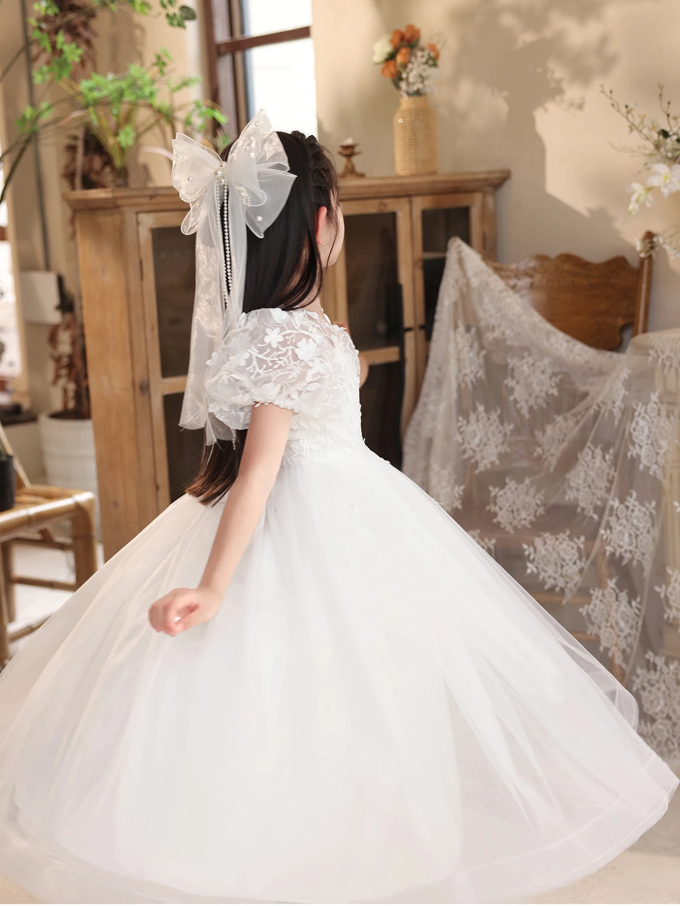 Wholesale Girls Ball Gown Elegant Party Tween Girl Garments Dress