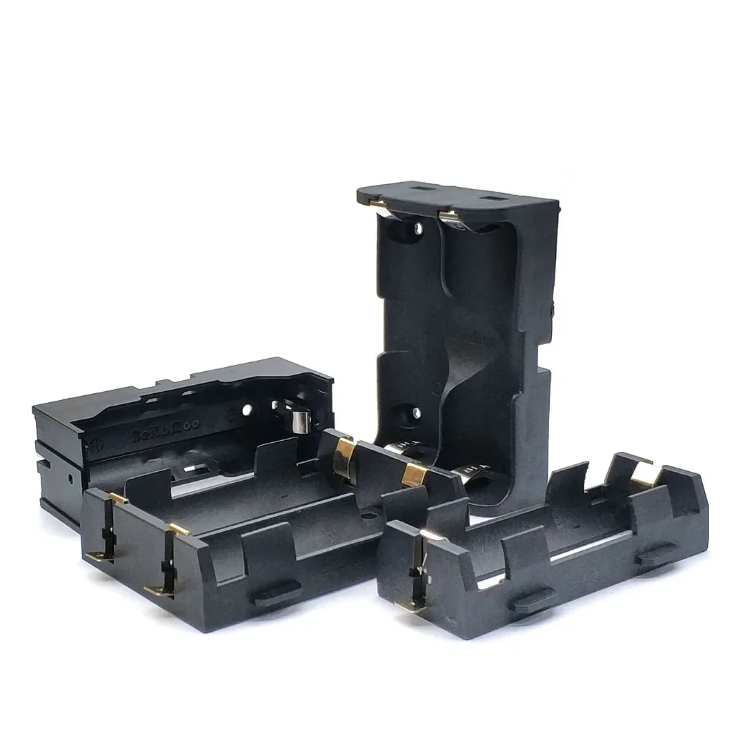 1S 2S 26650 Battery Holder SMD SMT THM Batteries Case Storage Box 1x 2x Slot 26650 DIY Rechargeable Battery Shell