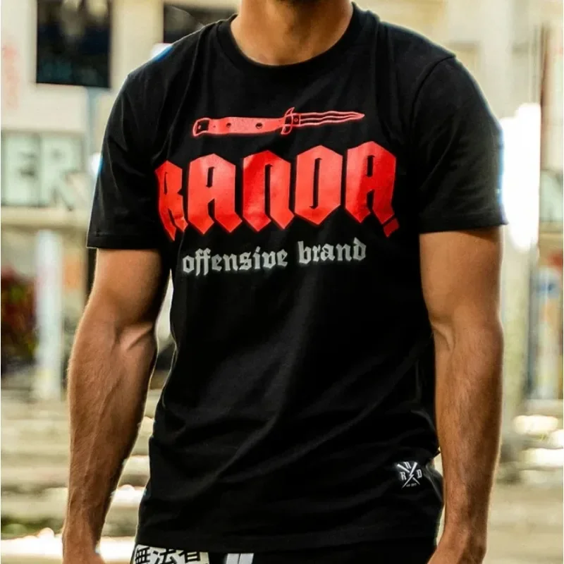 2026 Summer Outdoor Boxing Sportswear - Randa Camouflage Tight-Fitting T-Shirt - Fitness, Fighting, Casual 3D Printed T-Shirt